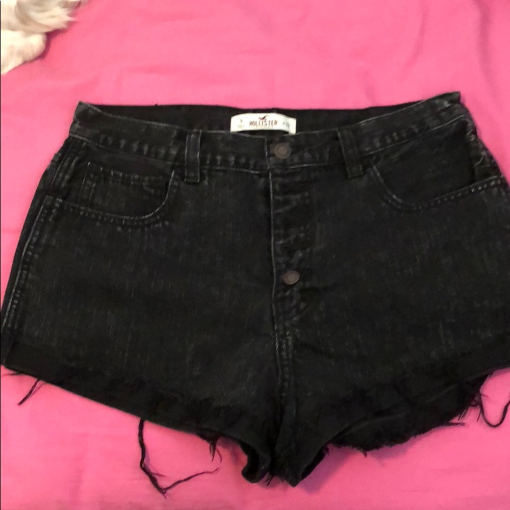 Hollister black shorts